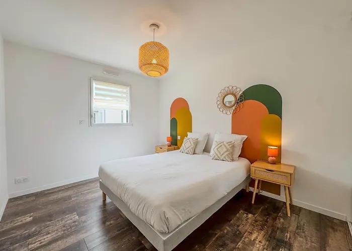 Сasa de vacaciones L'évasion Colorée - Maison Vive Et Moderne *