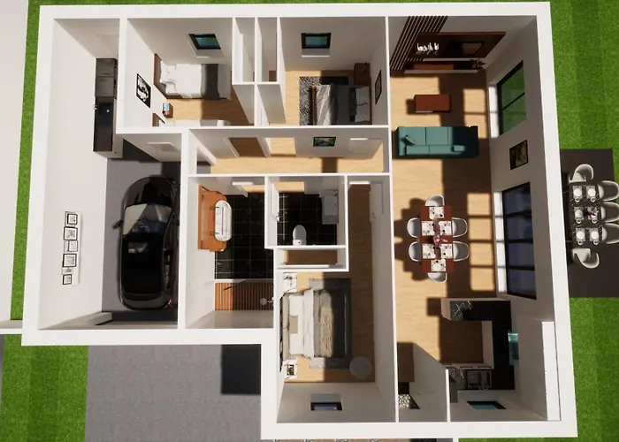 Сasa de vacaciones L'évasion Colorée - Maison Vive Et Moderne